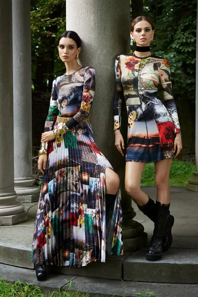 Alice Olivia Delora Mini Dress Eco Fusion Women Dresses