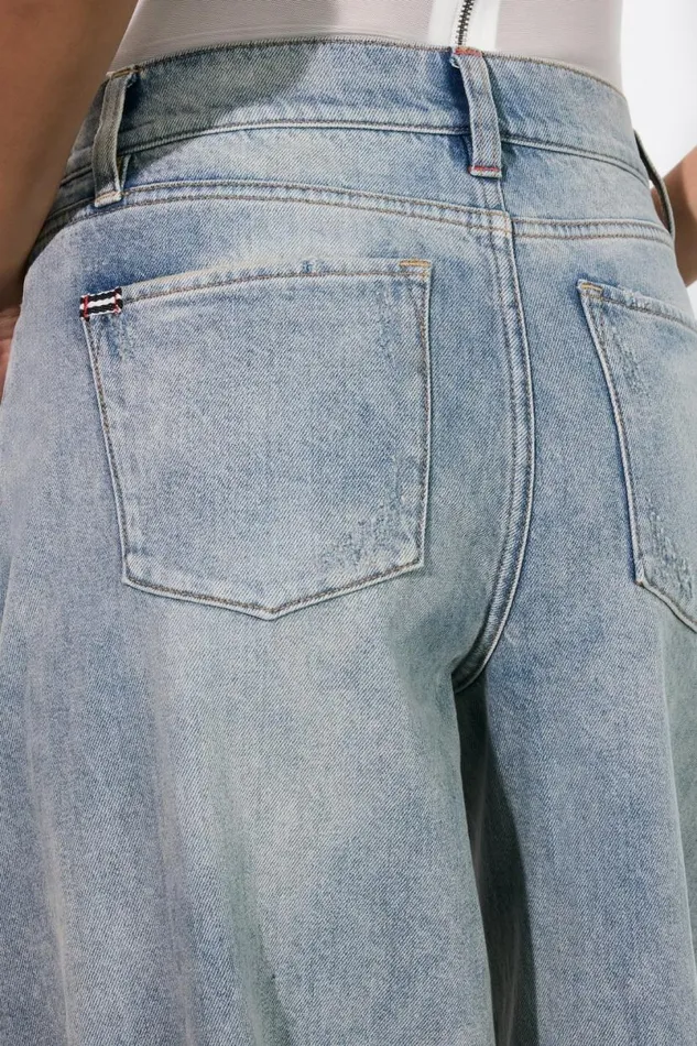 Alice Olivia Driggs Balloon Jean Sierra Light Blue Women Pants