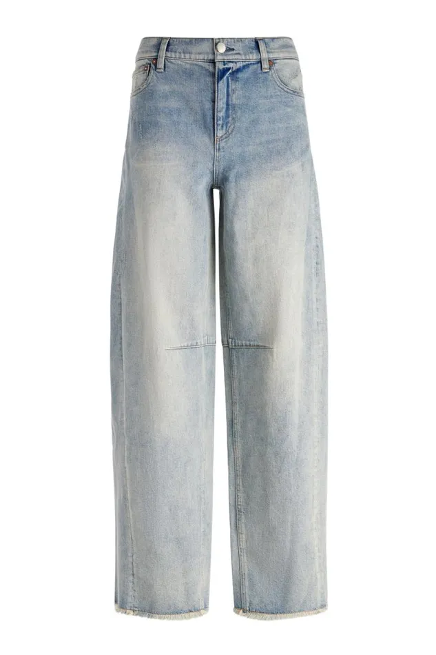 Alice Olivia Driggs Balloon Jean Sierra Light Blue Women Pants