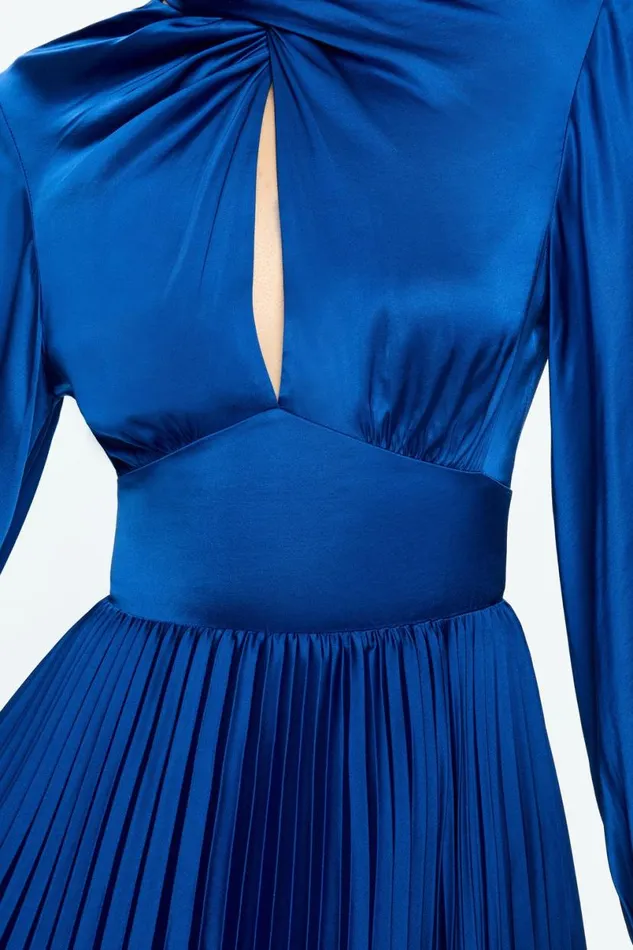 Alice Olivia Mahogany Maxi Dress Royal Women Dresses