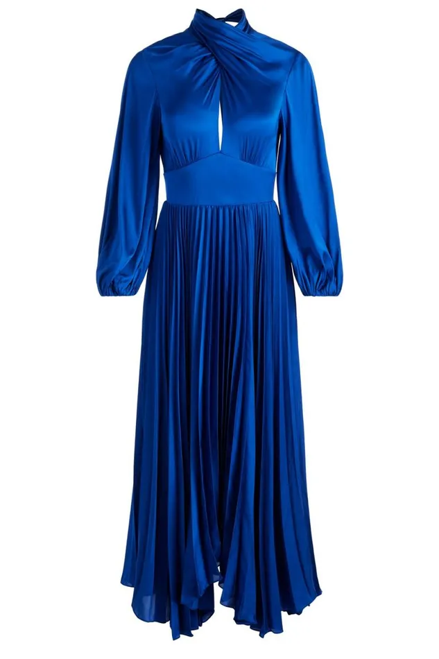 Alice Olivia Mahogany Maxi Dress Royal Women Dresses