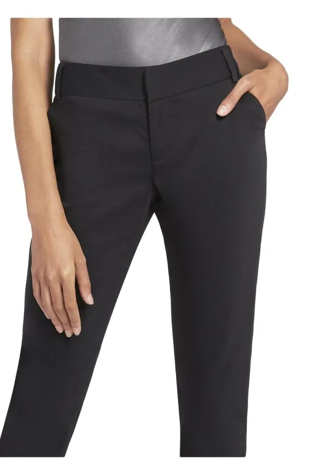 Alice Olivia Stacey Slim Trouser Black Women Suits