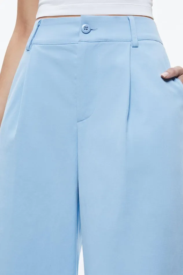 Alice Olivia Tomasa Pant Mineral Blue Women Pants