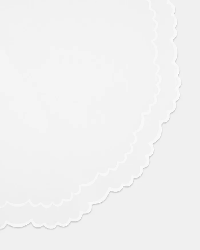 Allegra Placemat White Women Aquazzura Table Linens