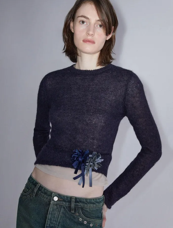 Alone Navy Women Paloma Wool Knits Alone Navy Women Paloma Wool Knits