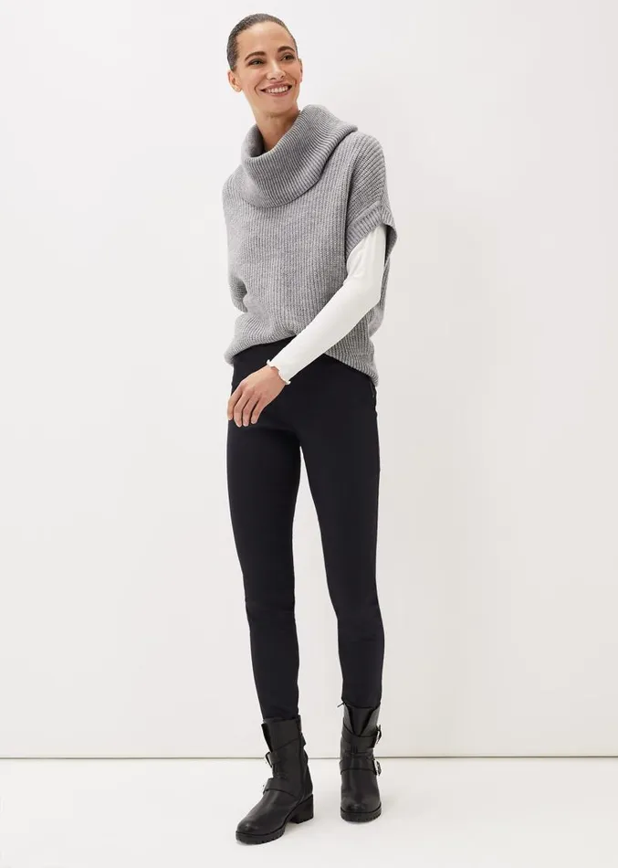 Amina Skinny Jeggings Charcoal Women Phase Eight Trousers