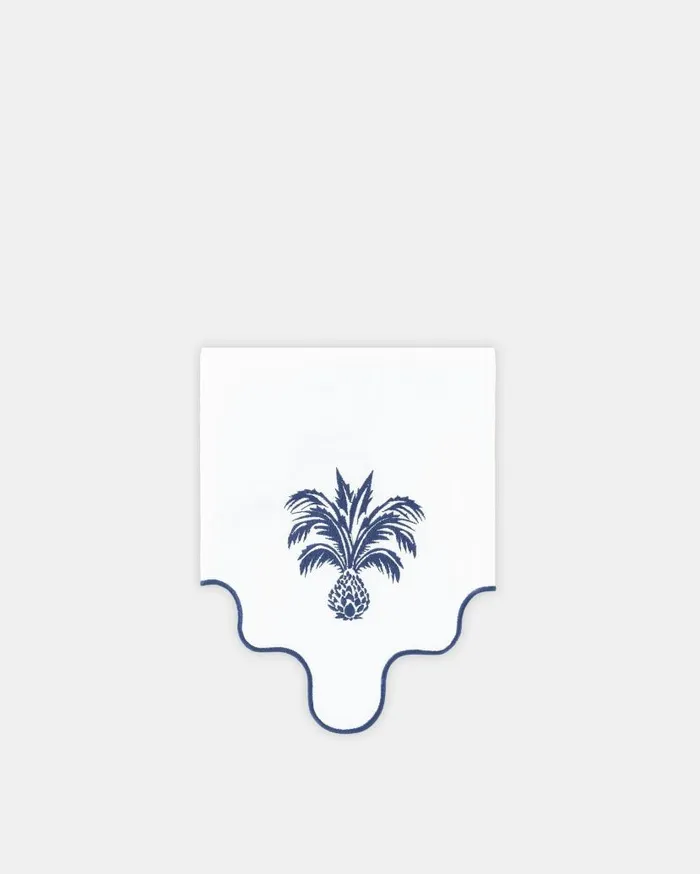 Ananas Napkin Blue Women Aquazzura Table Linens