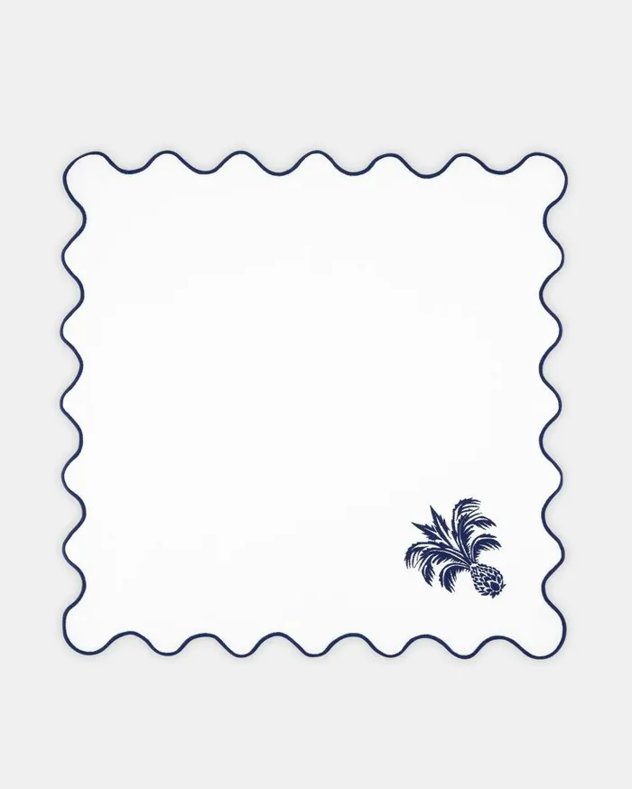 Ananas Napkin Blue Women Aquazzura Table Linens Ananas Napkin Blue Women Aquazzura Table Linens