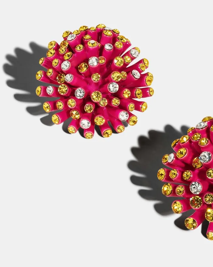Anemone Earrings Pink Women Aquazzura Jewelry