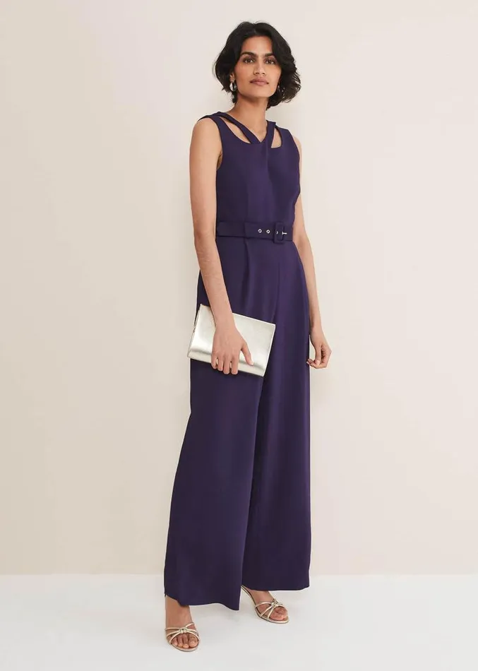 Anna Jumpsuit Ink Women Phase Eight Dresses