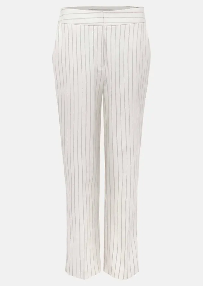 Ariella Pinstripe Straight Leg Trousers Blackecru Women Phase Eight Trousers Ariella Pinstripe Straight Leg Trousers Blackecru Women Phase Eight Trousers