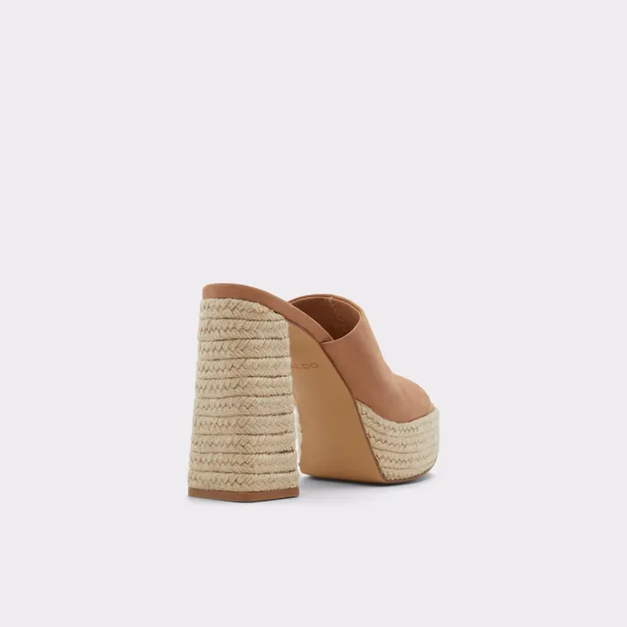 Arnensee Light Brown Women ALDO Mule Shoes