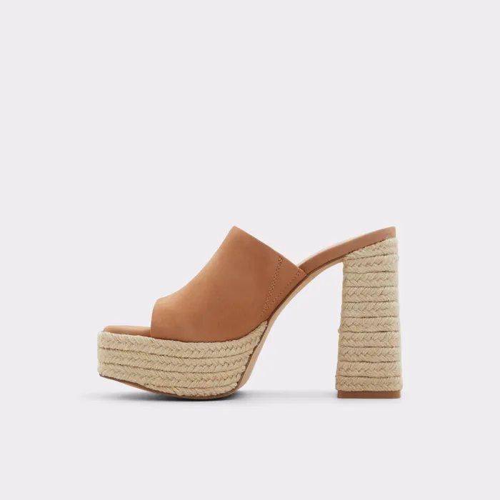 Arnensee Light Brown Women ALDO Mule Shoes