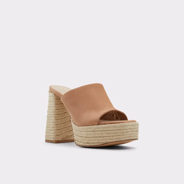 Arnensee Light Brown Women ALDO Mule Shoes
