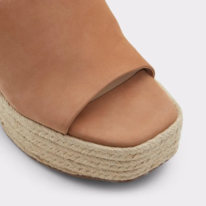Arnensee Light Brown Women ALDO Mule Shoes