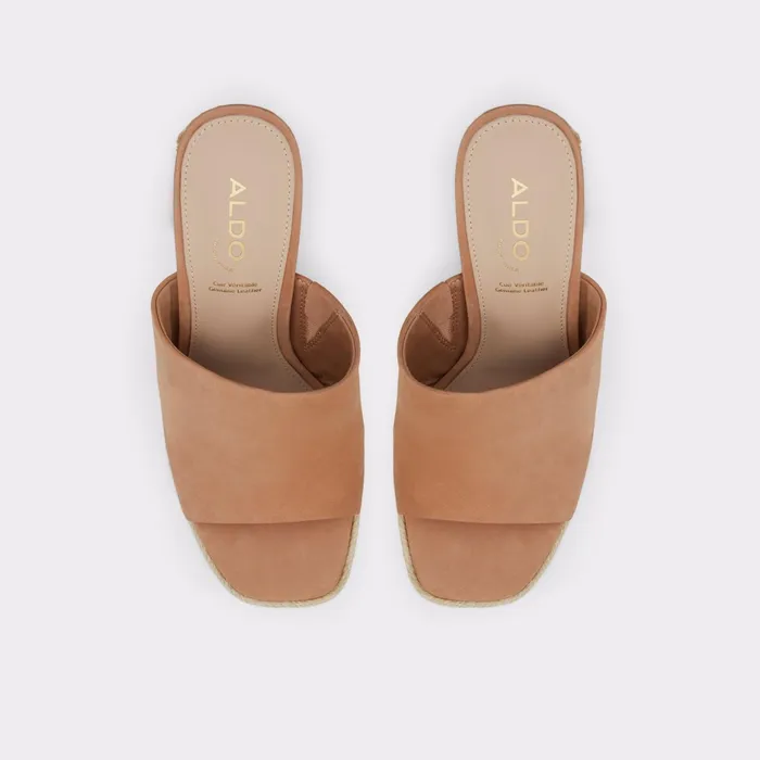 Arnensee Light Brown Women ALDO Mule Shoes