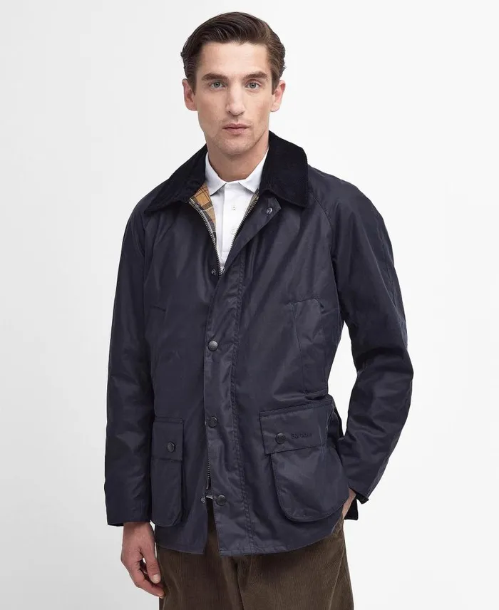 Ashby Waxed Jacket Bark Men Barbour Waxed Jackets