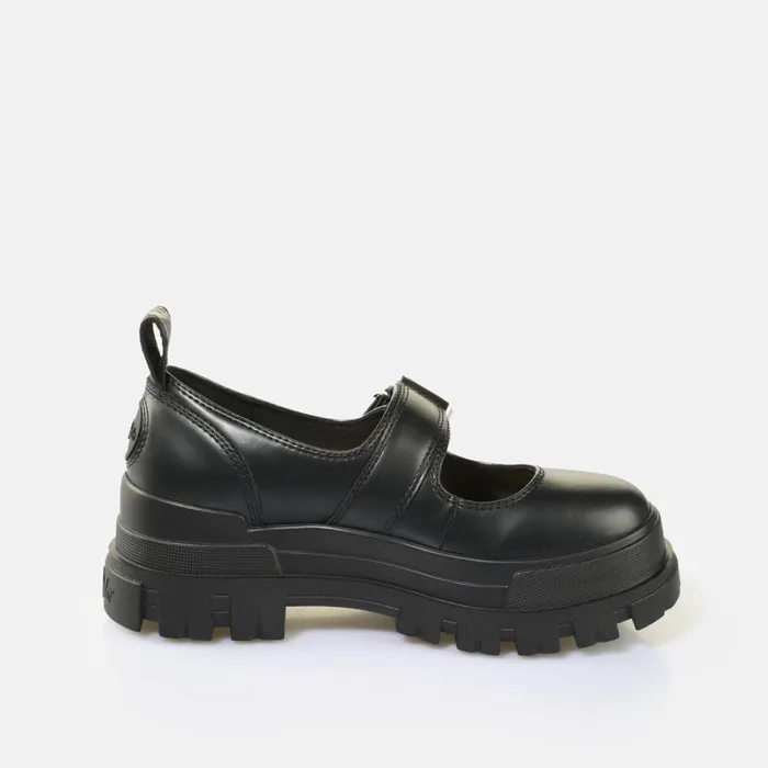 Aspha Ballerina Buckle Black Buffalo Ballet Flats Aspha Ballerina Buckle Black Buffalo Ballet Flats