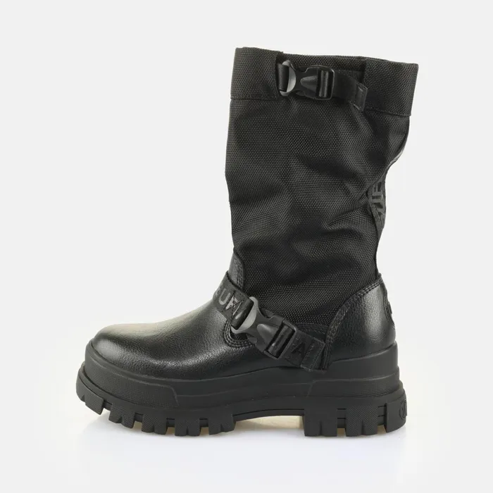 Aspha Com On Black Buffalo Boots and AnkleBoots