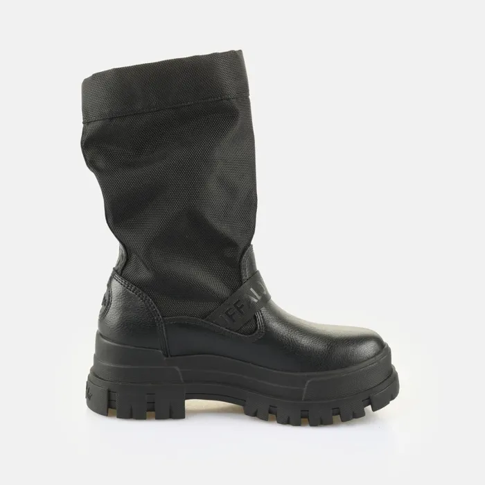Aspha Com On Black Buffalo Boots and AnkleBoots Aspha Com On Black Buffalo Boots and AnkleBoots