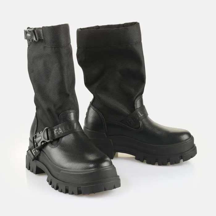 Aspha Com On Black Buffalo Boots and AnkleBoots Aspha Com On Black Buffalo Boots and AnkleBoots