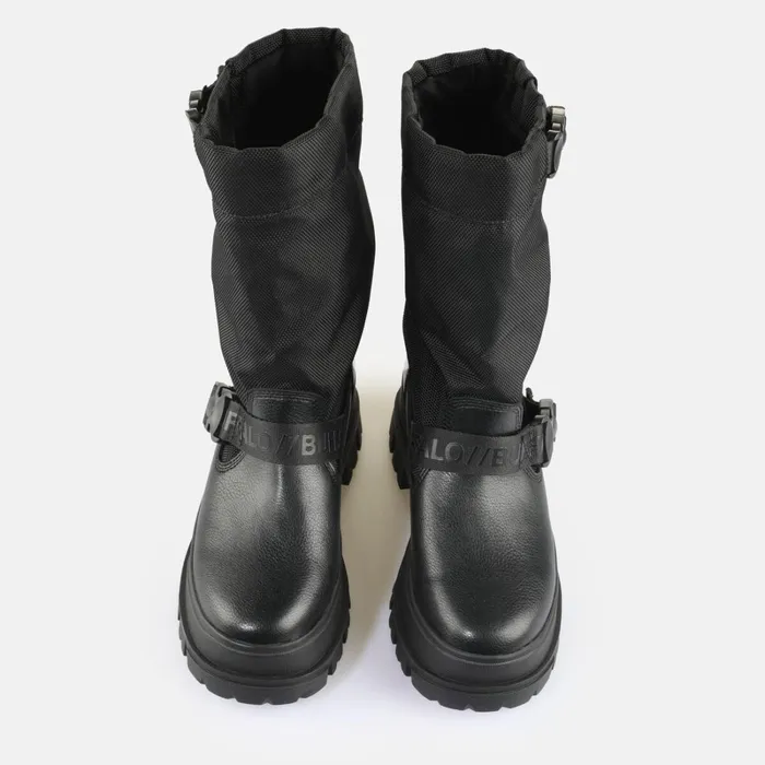 Aspha Com On Black Buffalo Boots and AnkleBoots Aspha Com On Black Buffalo Boots and AnkleBoots