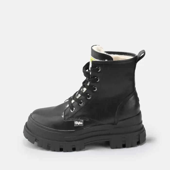 Aspha Rld Black Buffalo Boots and AnkleBoots