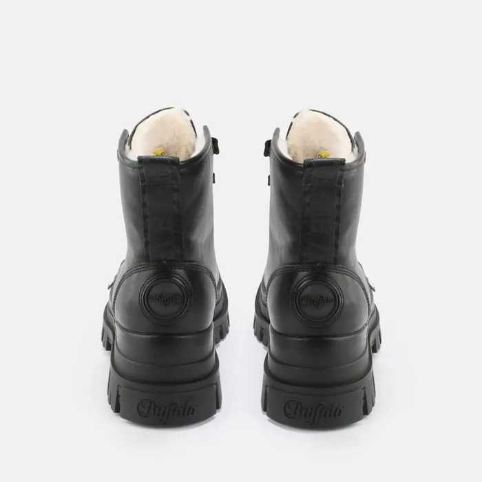 Aspha Rld Black Buffalo Boots and AnkleBoots