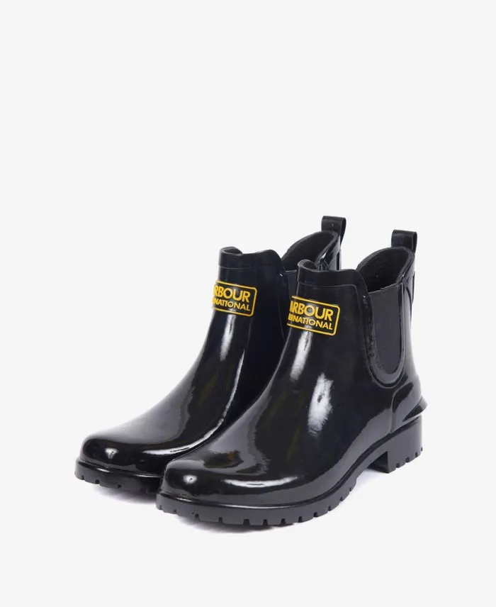 Assen Chelsea Wellingtons Black Women Barbour Wellingtons