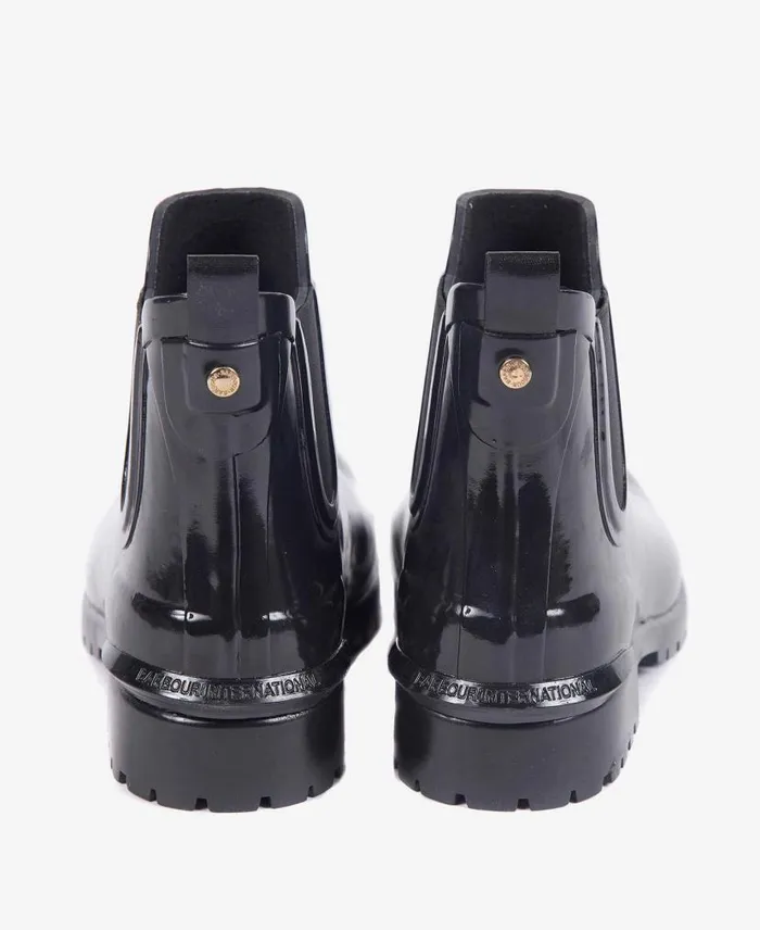 Assen Chelsea Wellingtons Black Women Barbour Wellingtons