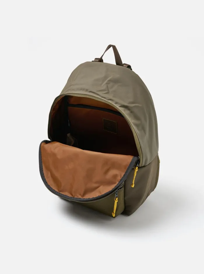 Bags Men Universal Works MasterPiece X Universal Works Backpack In Olive Recycled Tech Canvas
