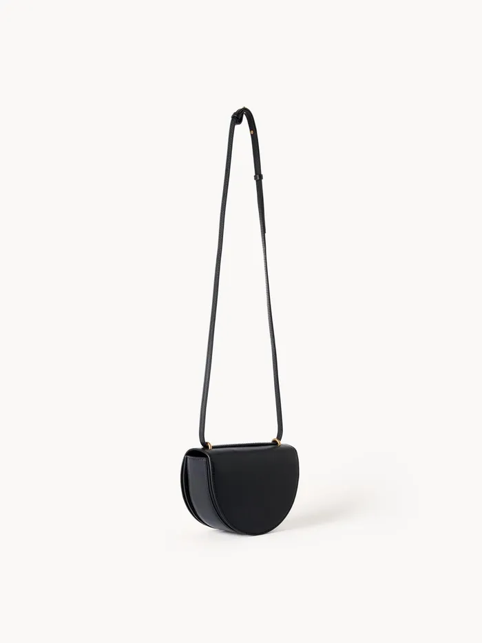 Bags Women By Malene Birger Cebelle Leather Shoulder Bag Black