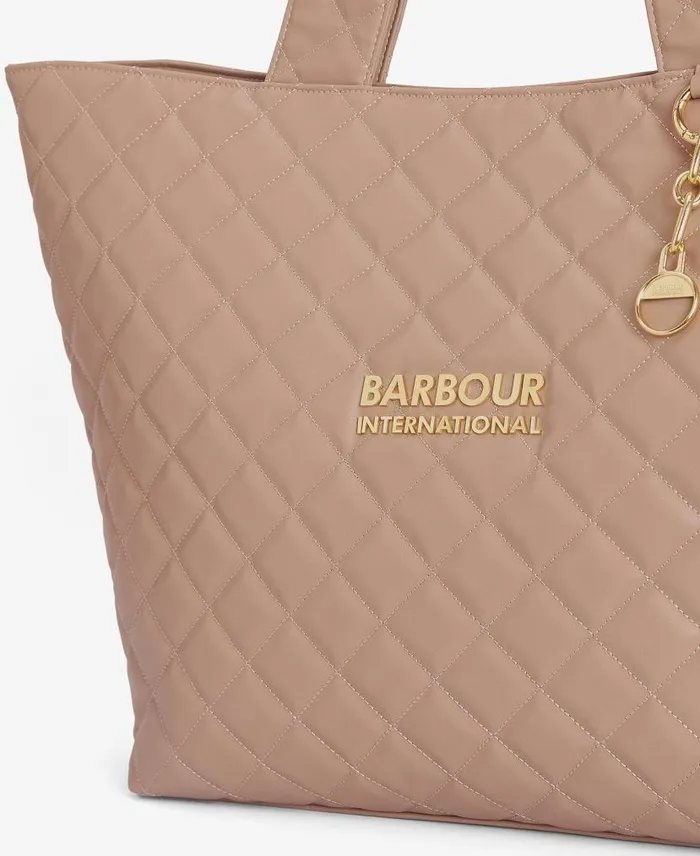 Battersea Tote Bag Classic Black Women Barbour Bags and Luggage