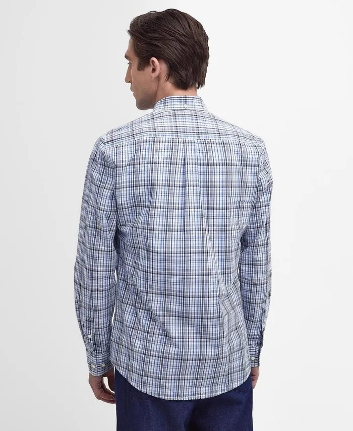 Baxley Tailored Shirt Classic Red Men Barbour Shirts