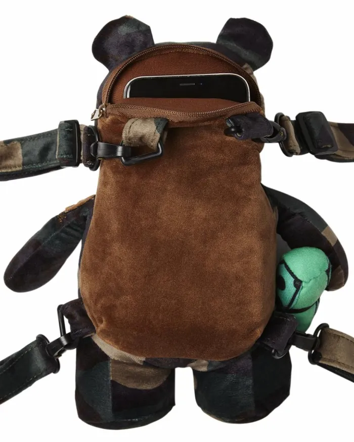 BEARCUB BACKPACK 8211 CAMOCHECK MONEYBEAR Bags SPRAYGROUND