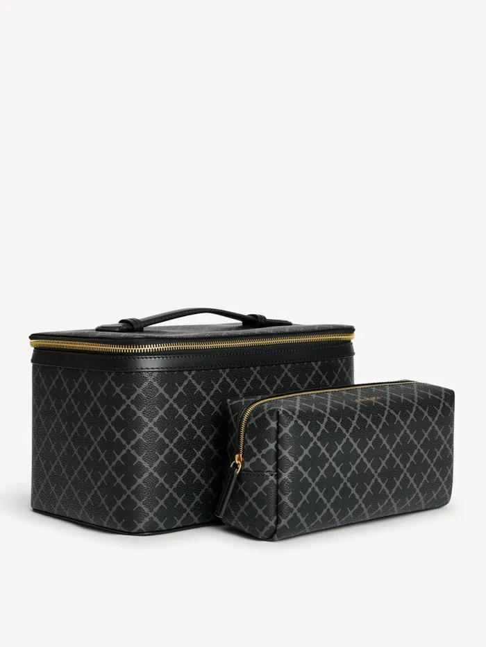 Beauty Bags Women By Malene Birger Bae Beauty Cosmetics Case Charcoal