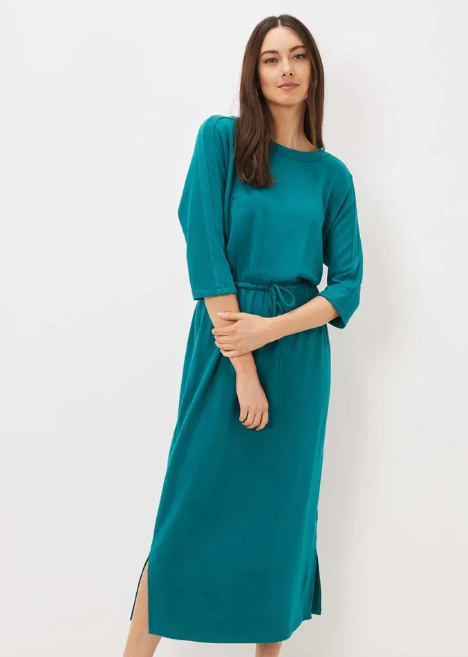 Belle Tie Waist Dress Peacock Women Phase Eight Dresses