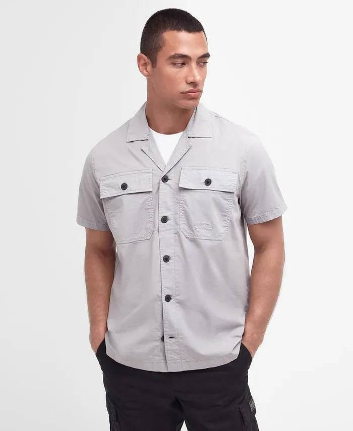 Belmont Regular ShortSleeved Shirt Forest River Men Barbour Shirts