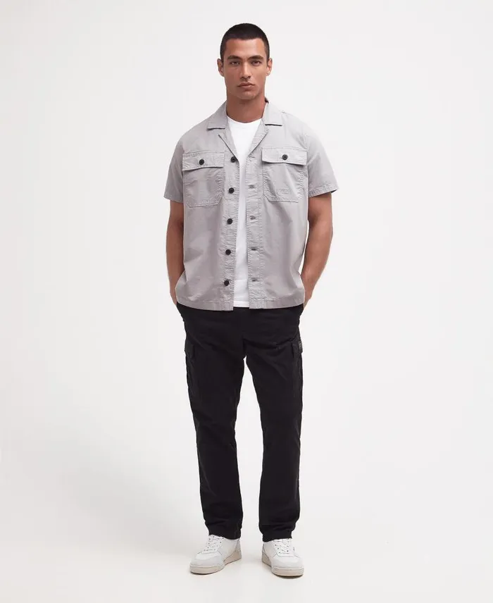 Belmont Regular ShortSleeved Shirt Forest River Men Barbour Shirts