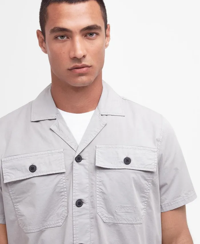 Belmont Regular ShortSleeved Shirt Forest River Men Barbour Shirts