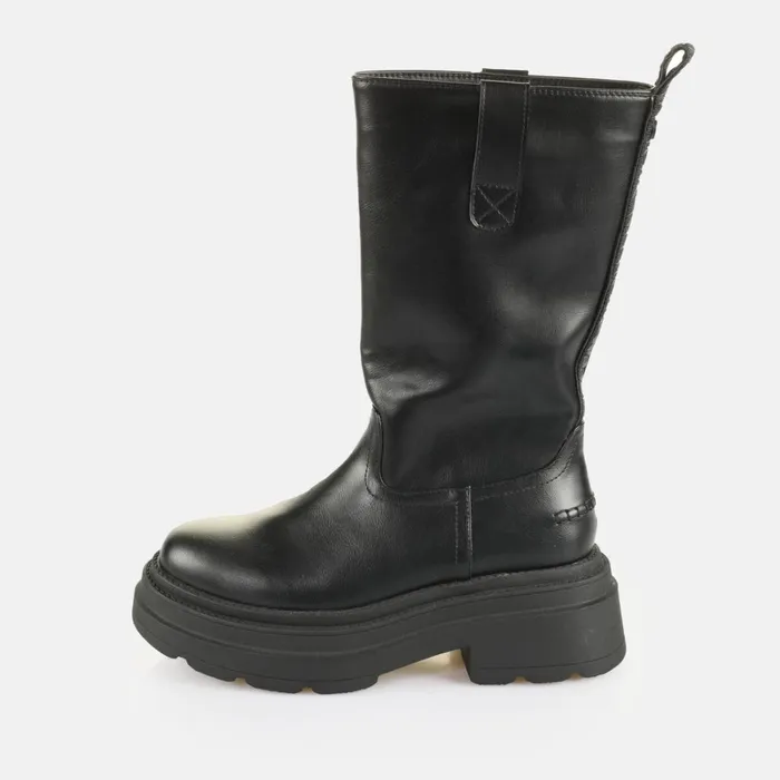 Bfl Mars Farmer Boot 8211 Vegan Nappa 8211 Black Black Buffalo Boots and AnkleBoots