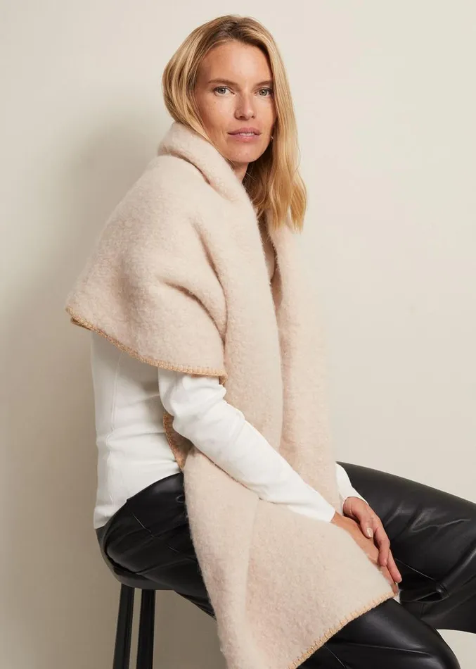 Blanket Scarf Oatmeal Women Phase Eight Scarves