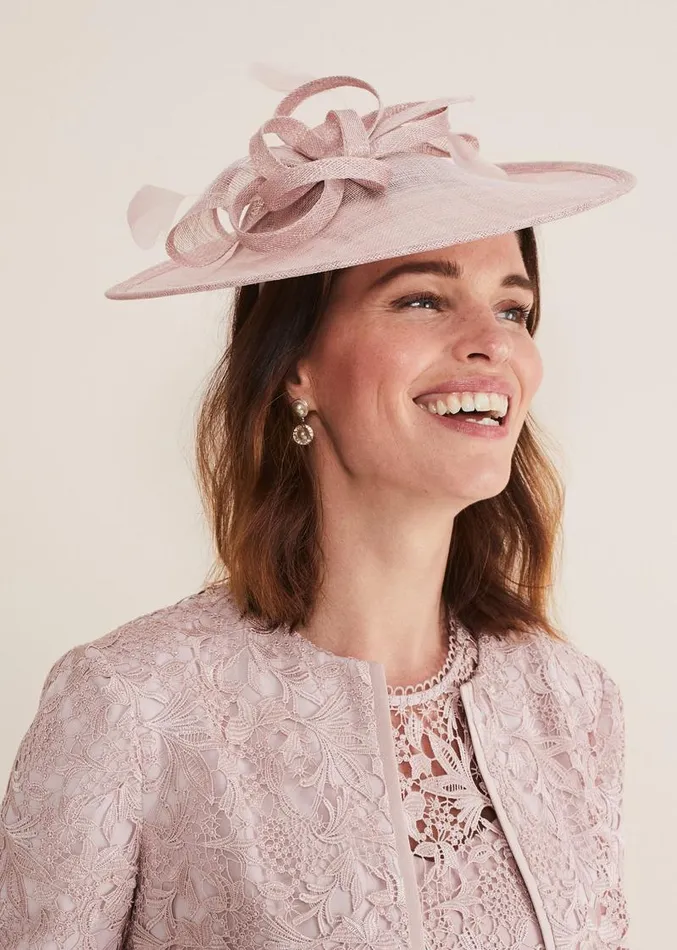 Blush Pink Fascinator Antique Rose Women Phase Eight Fascinators and Hats