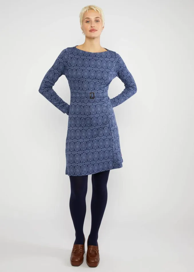 Blutsgeschwister Autumn Dress California Calling Blue Women Dresses