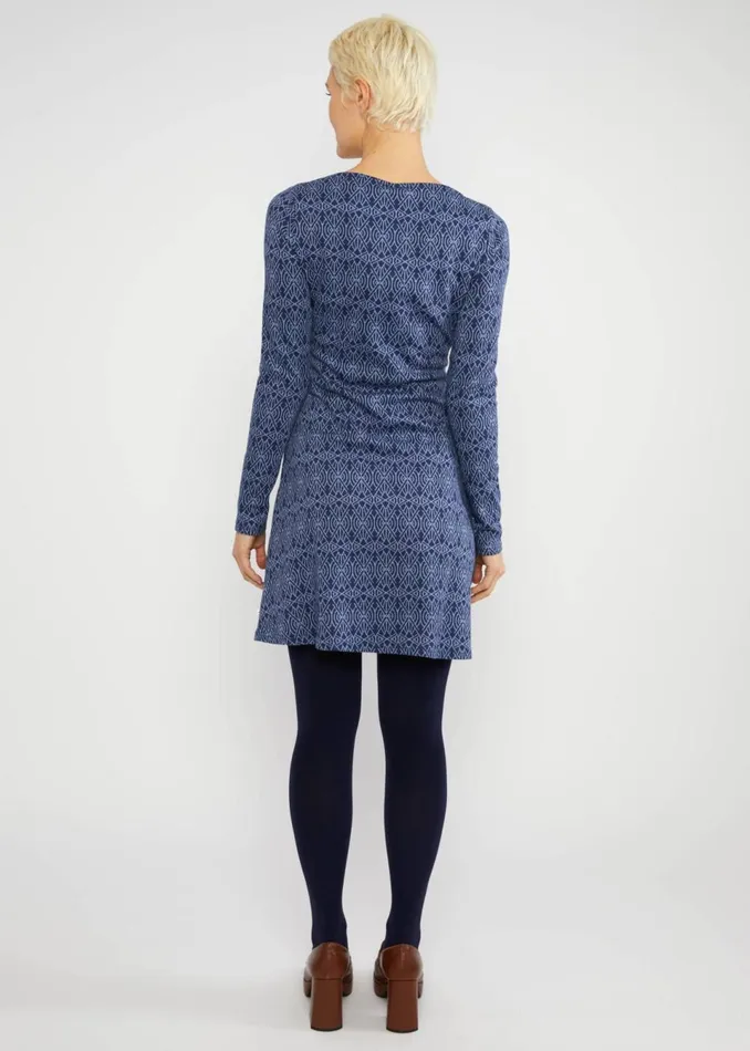 Blutsgeschwister Autumn Dress California Calling Blue Women Dresses