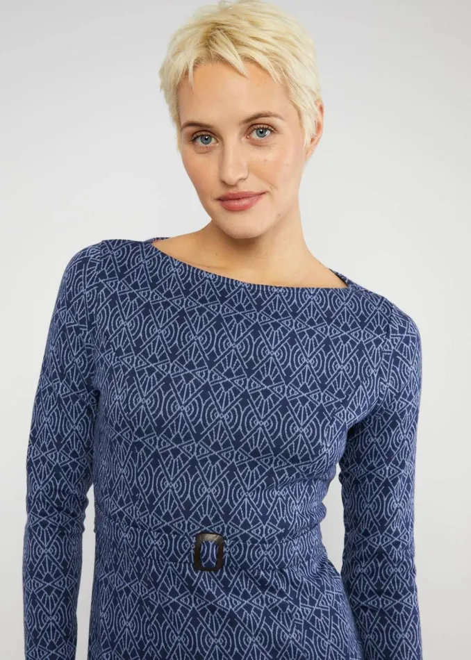 Blutsgeschwister Autumn Dress California Calling Blue Women Dresses