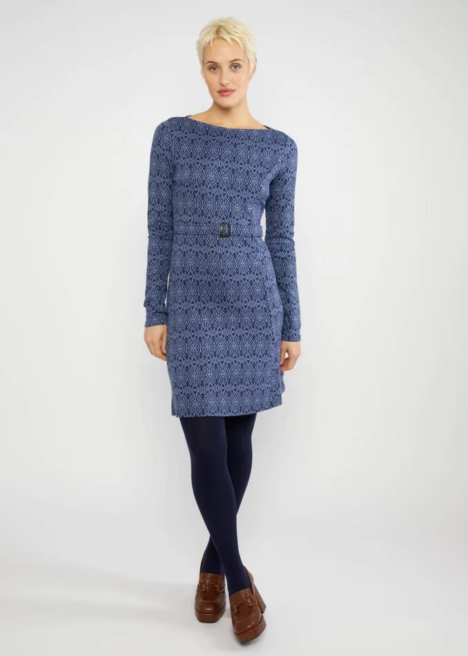 Blutsgeschwister Autumn Dress California Calling Blue Women Dresses