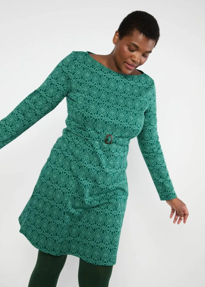 Blutsgeschwister Autumn Dress California Calling Green Women Dresses