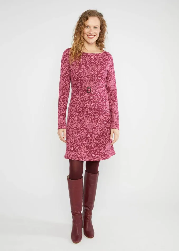 Blutsgeschwister Autumn Dress California Calling Pink Women Dresses