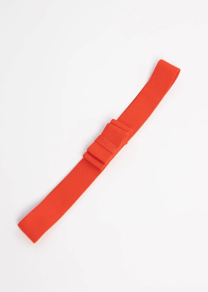 Blutsgeschwister Belt Fantastic Elastic Bow Orange Women Other Accessoires